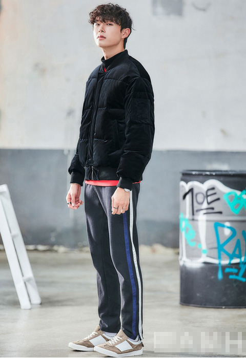 秋冬保暖服饰搭配男生,男性穿衣搭配冬季保暖套装