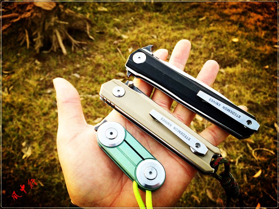 外形优雅的折叠小宝剑，STEDEMON时代C05双刃*刀折**试玩