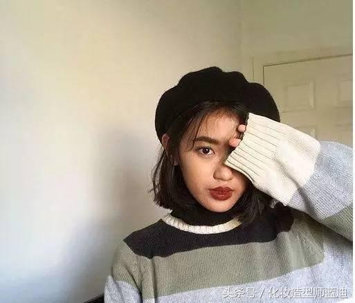 bob头发型简单好看,女士短发发型短bob头