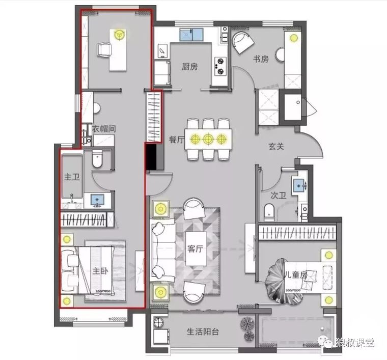 万科户型设计最新揭秘,万科三房设计案例