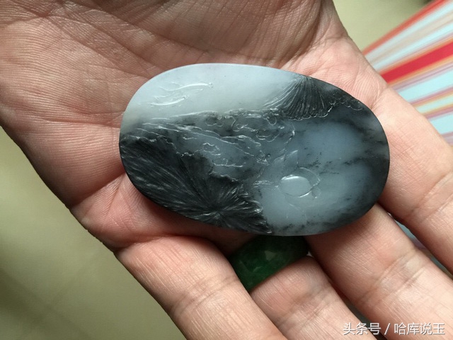 新疆籽料青花和俄料青花区别,俄料对比叶城料