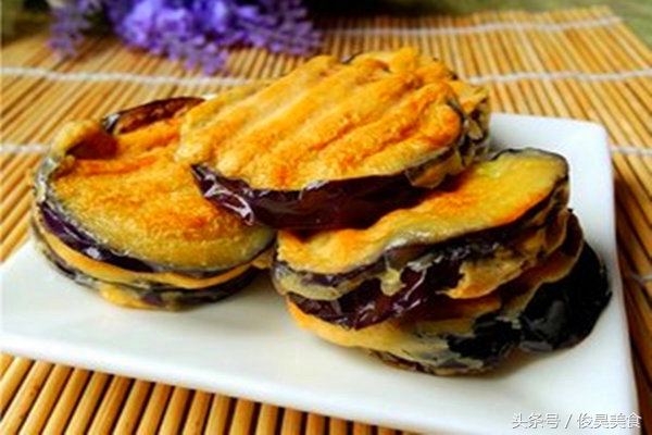 怎么做酥脆茄饼,煎茄饼怎么煎到脆而不焦