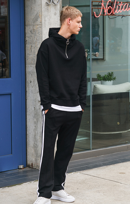 秋冬保暖服饰搭配男生,男性穿衣搭配冬季保暖套装