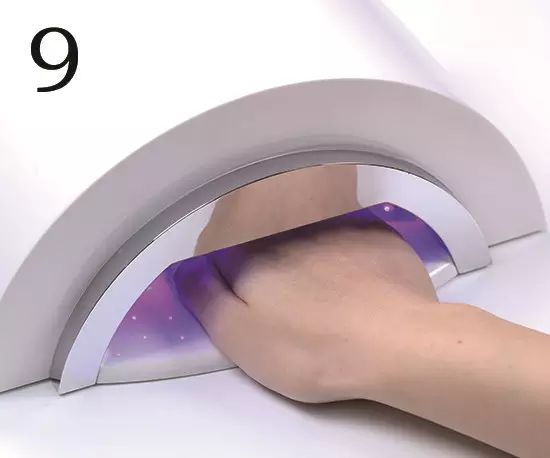 美甲教程步骤甲油胶涂法,如何自己用甲油胶做美甲