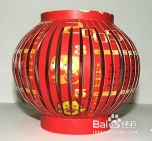 新年小灯笼特别简单,做一个可爱又美丽的小灯笼