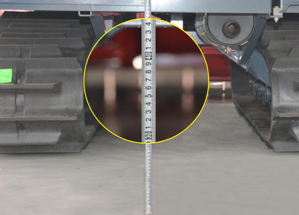 谷物收获机大全,最小履带式收获机