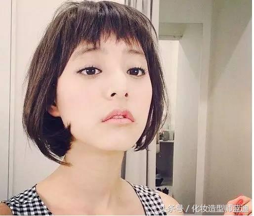 bob头发型简单好看,女士短发发型短bob头