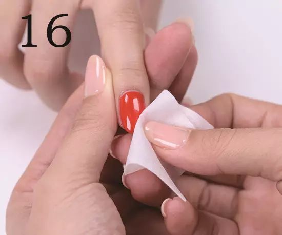 美甲教程步骤甲油胶涂法,如何自己用甲油胶做美甲