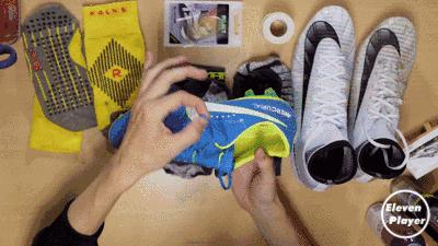 足球技巧练习,足球球鞋顶脚趾解决方案