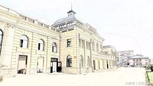 沈阳东站水塔以及奉海铁路