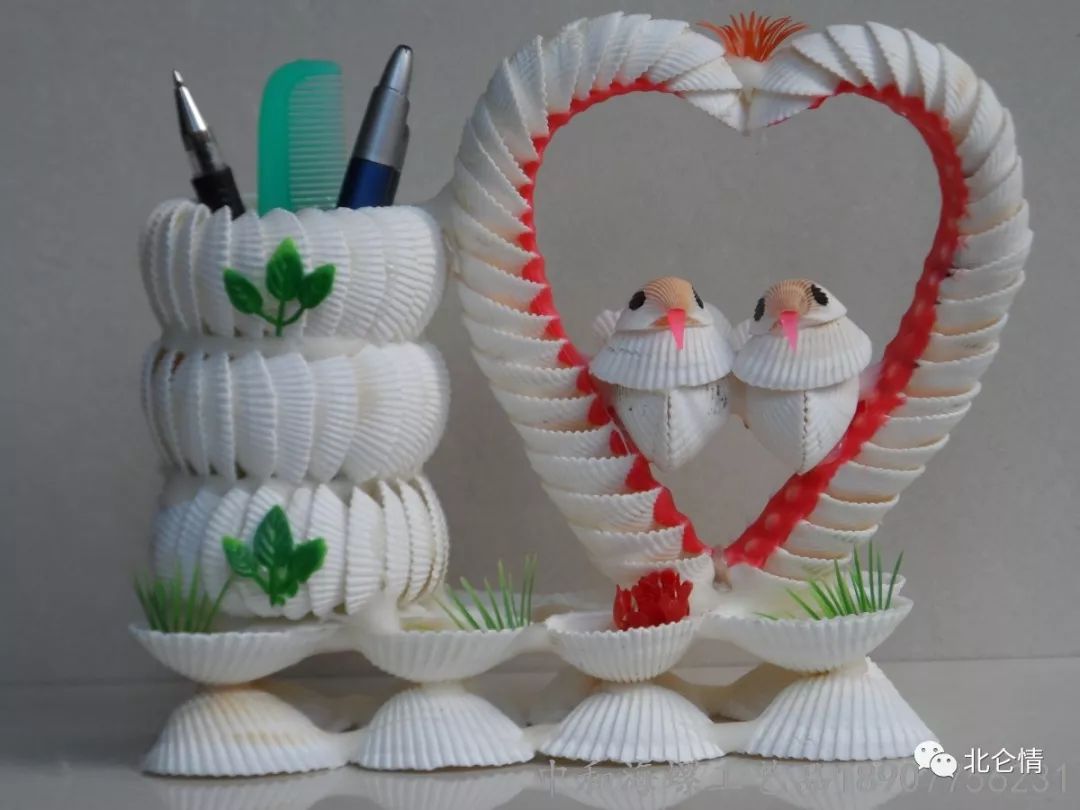 美妙绝伦、奢侈华丽的贝壳工艺品