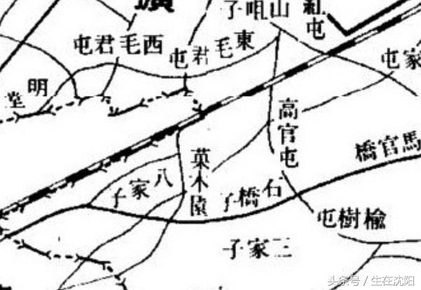 沈阳东站水塔以及奉海铁路