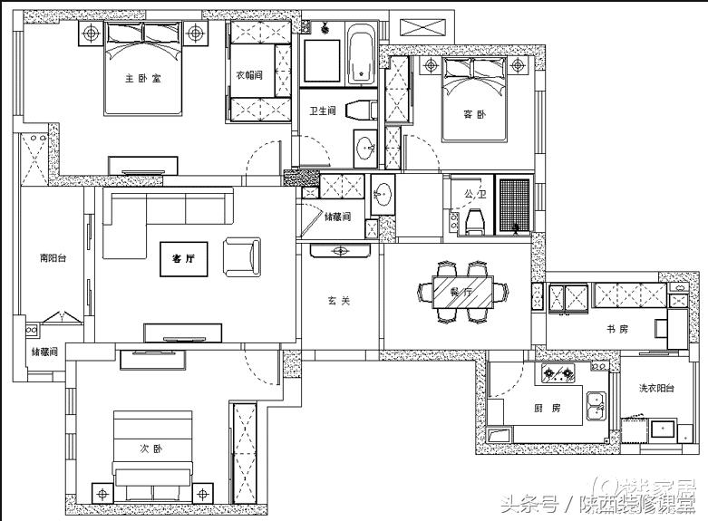 140平方房子轻奢现代,140平米现代35万