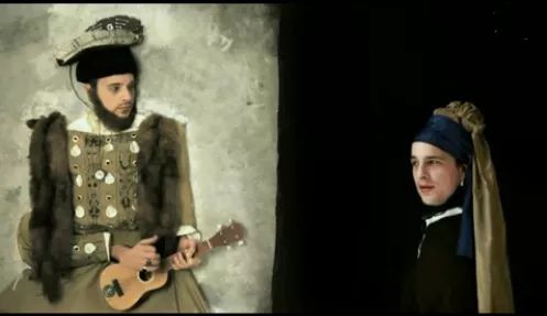 看一曲MV，闷骚男们cosplay24幅世界名画（上）