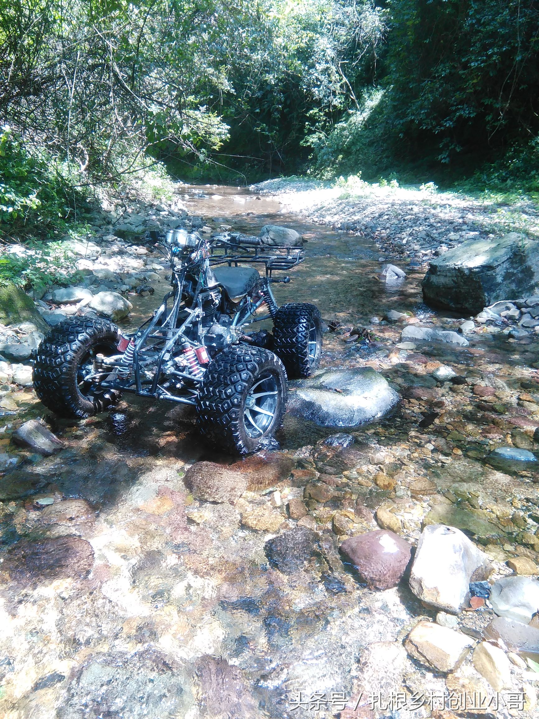 自改沙滩车教程,沙滩车改旋耕轮