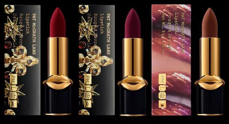 patmcgrath丝绸唇膏491色号,patmcgrath金管口红试色