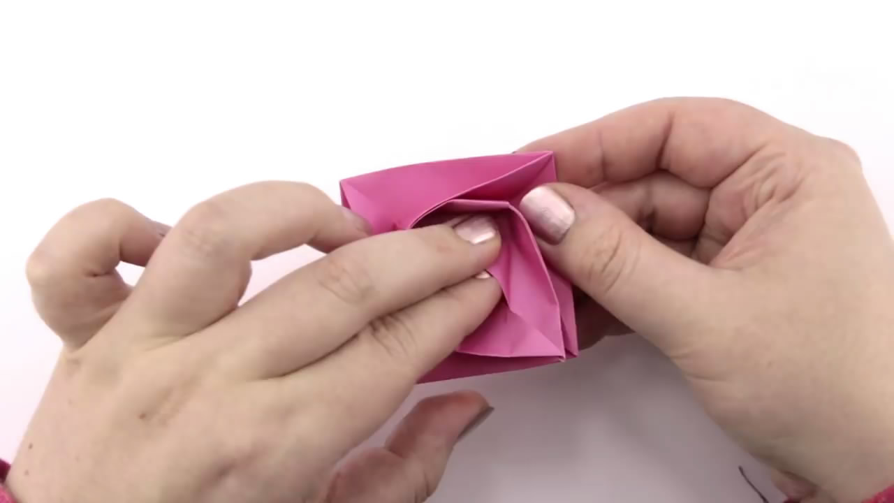 超级简单实用的收纳盒手工折纸,折纸手工收纳盒超级简单3秒学会