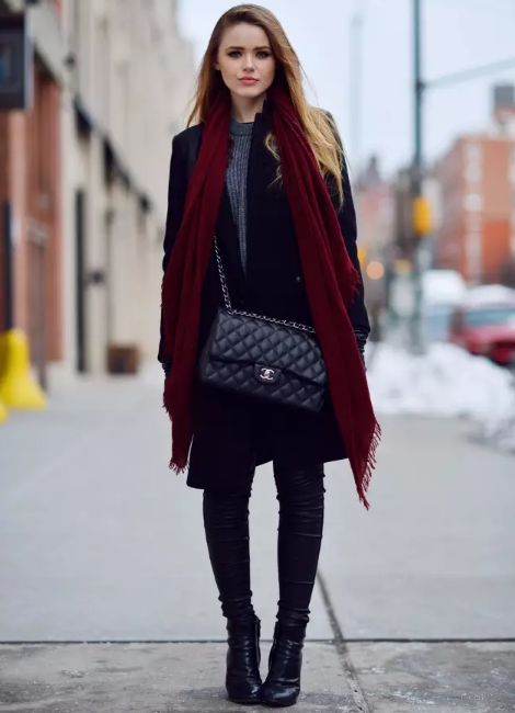 好看版型好的大衣搭配什么裤子,好看大衣加棉