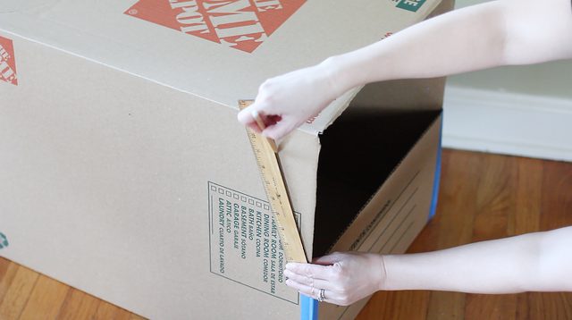 自制猫咪纸箱简单教程,纸箱自制一只迷你小宠物