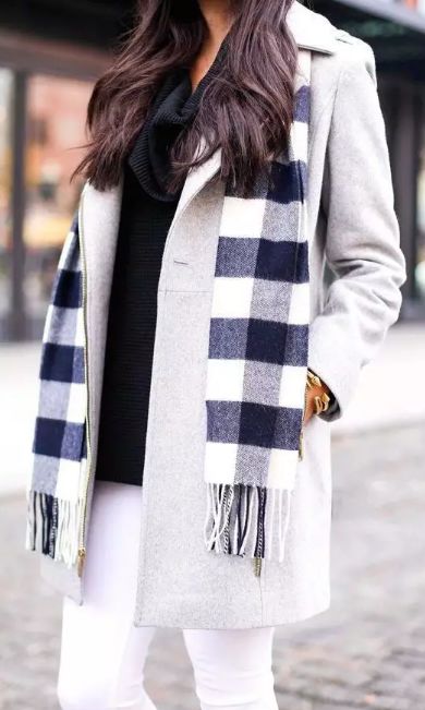 好看版型好的大衣搭配什么裤子,好看大衣加棉