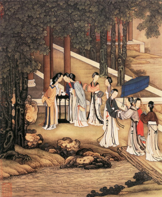 古代美人绘画作品,令人惊艳的古代绘画作品