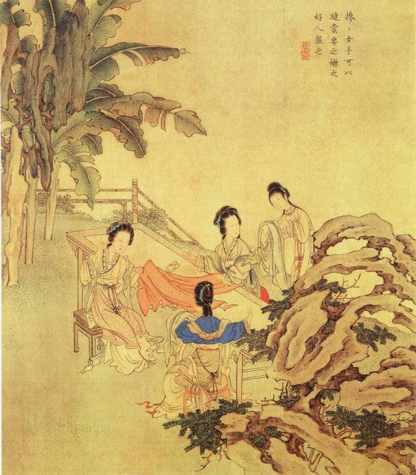 古代美人绘画作品,令人惊艳的古代绘画作品