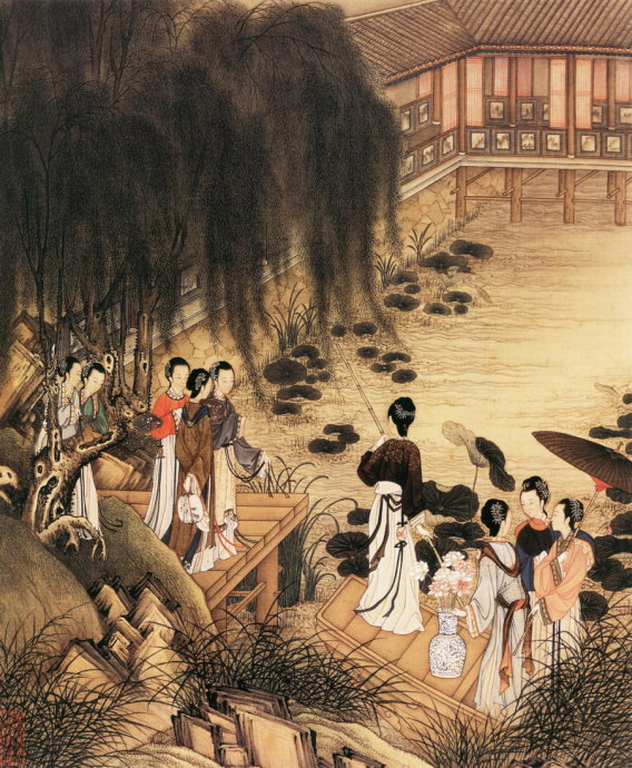 古代美人绘画作品,令人惊艳的古代绘画作品