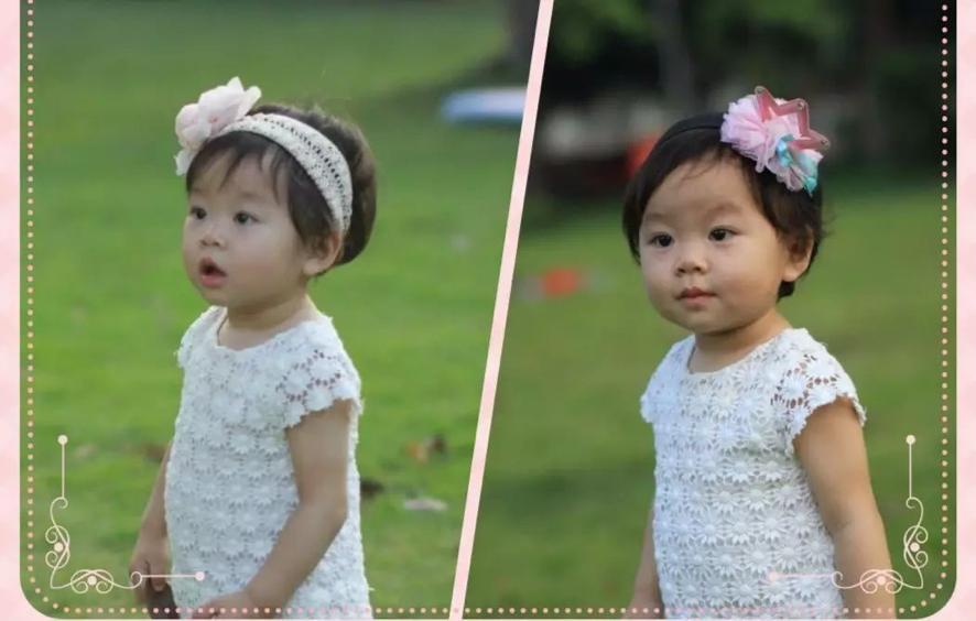 我有个小女儿,给她扎辫子是我至今乐此不疲的事