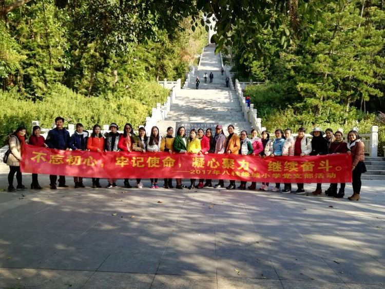 学生成长的沃土师生眷恋的乐园一一八桂绿城小学2017年工作汇报