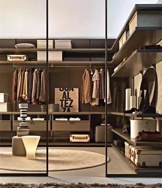 2018最实用的衣柜格局图片,2022年最合理的衣柜尺寸