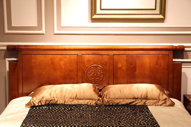 木宝美家黄金樟状元床特价促销9800元