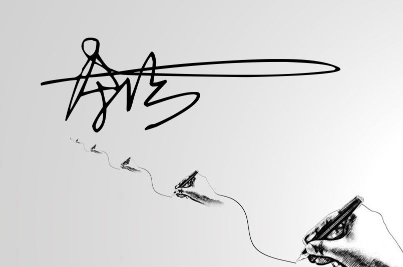 艺术签名不会写怎么办,艺术签名不认识字