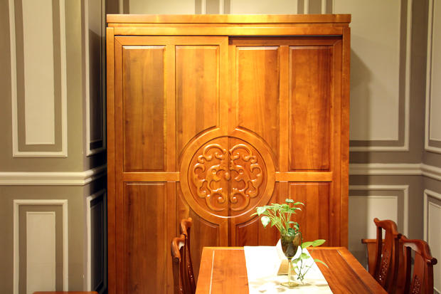 木宝美家黄金樟状元床特价促销9800元