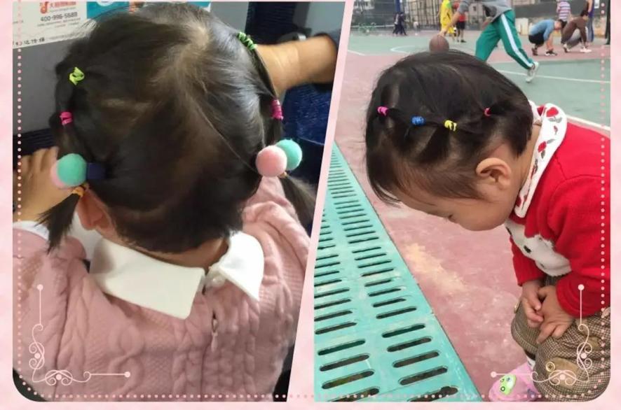 我有个小女儿,给她扎辫子是我至今乐此不疲的事