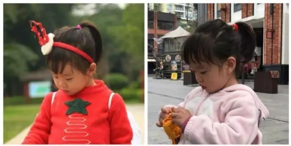 我有个小女儿,给她扎辫子是我至今乐此不疲的事