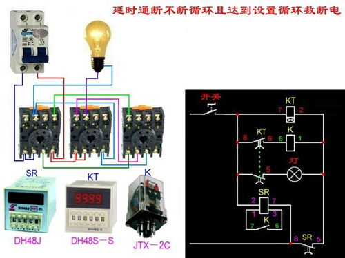 照明线路20种接法,电工接线电路图大全家装