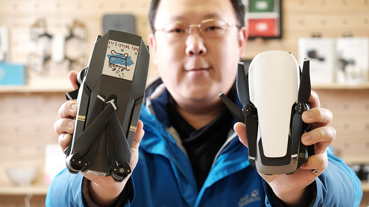 大疆MavicAir的对比初体验