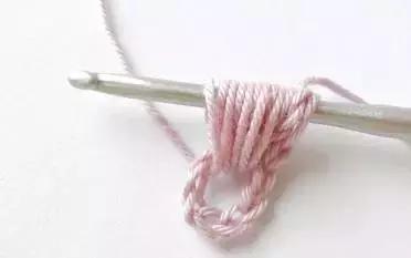 用毛线做泡芙花毯,泡芙花毯钩织教程
