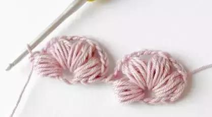 用毛线做泡芙花毯,泡芙花毯钩织教程