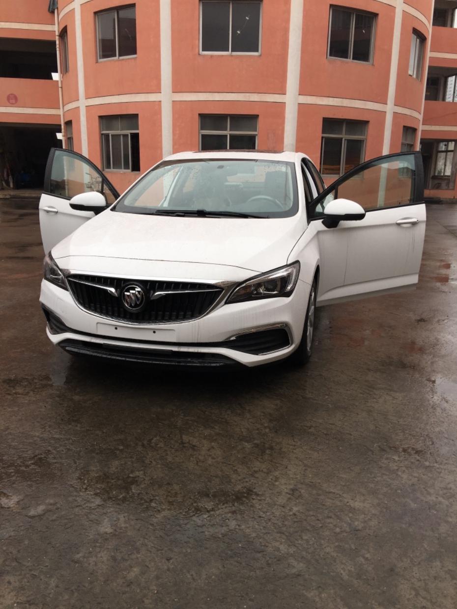 新款别克威朗提车75公里,别克白色威朗gs