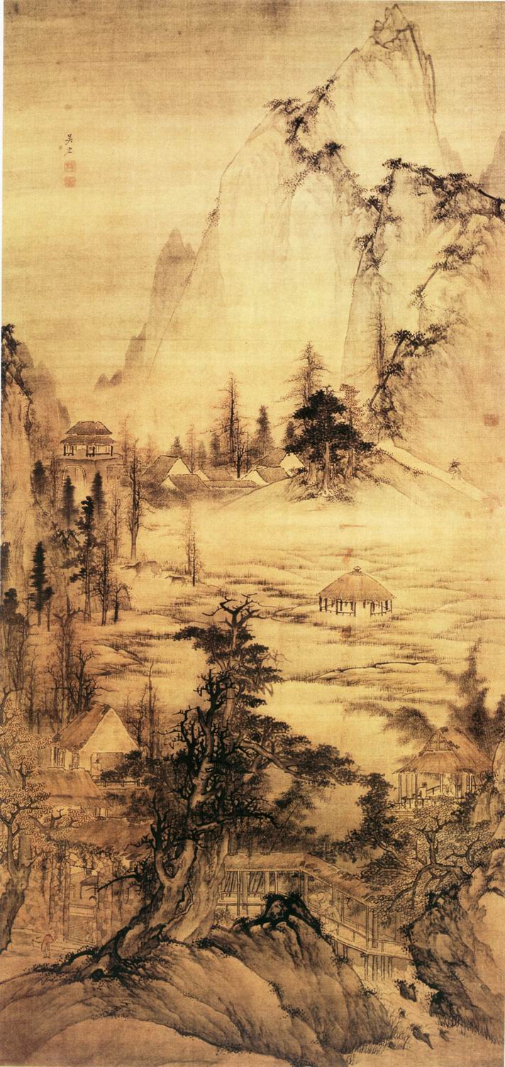 清代山水画图片大全曝光,清代山水画真迹图片