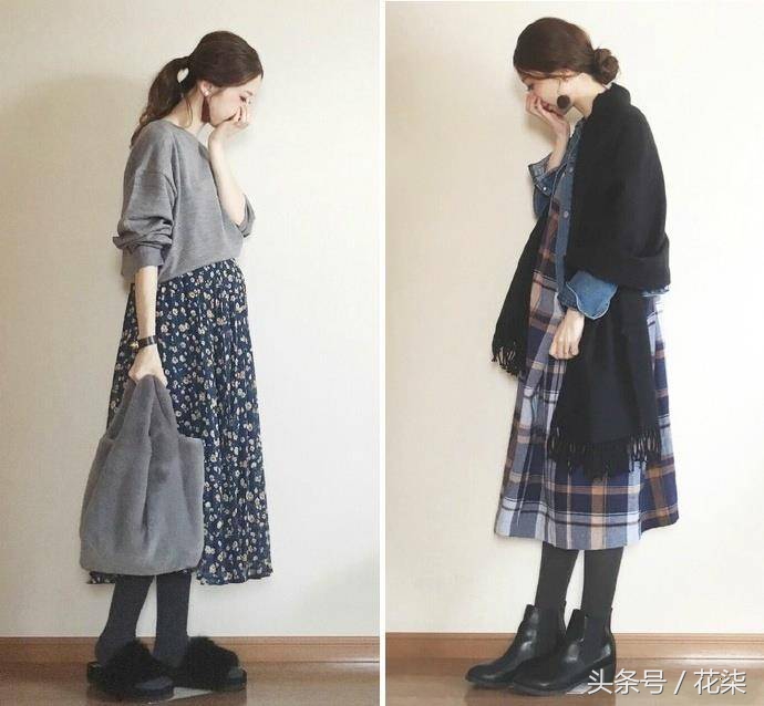 怀孕最美孕妈穿搭,怀孕这样穿时尚好看你学会了吗