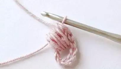 用毛线做泡芙花毯,泡芙花毯钩织教程