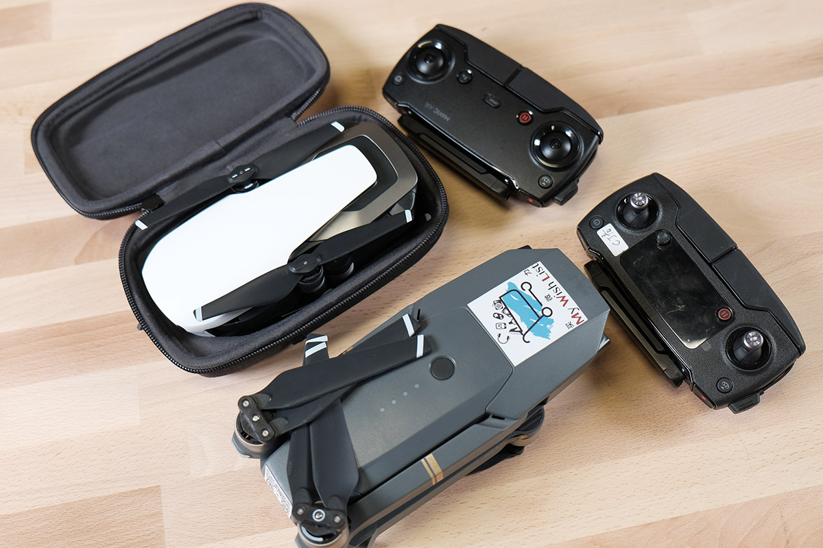 大疆MavicAir的对比初体验