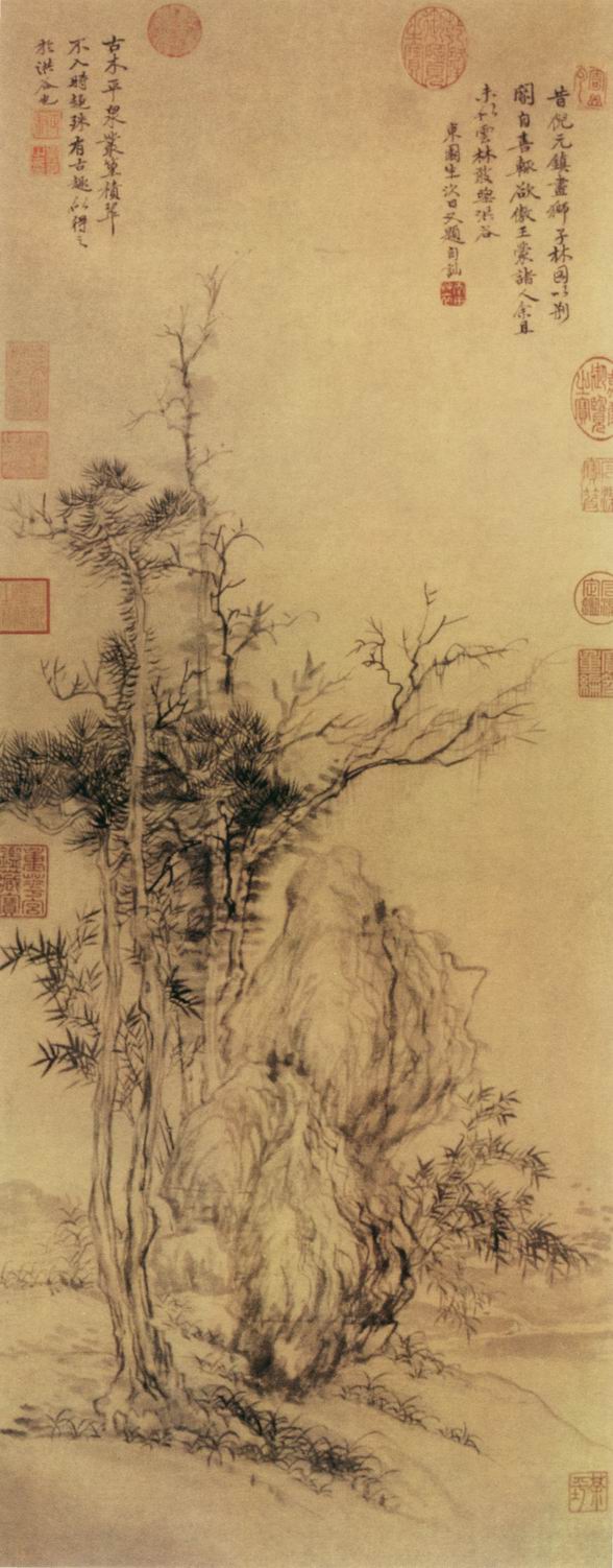 清代山水画图片大全曝光,清代山水画真迹图片