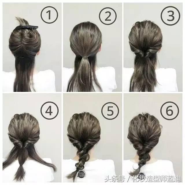 不烫不染怎么弄发型,不烫头发教程