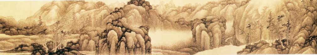 清代山水画图片大全曝光,清代山水画真迹图片