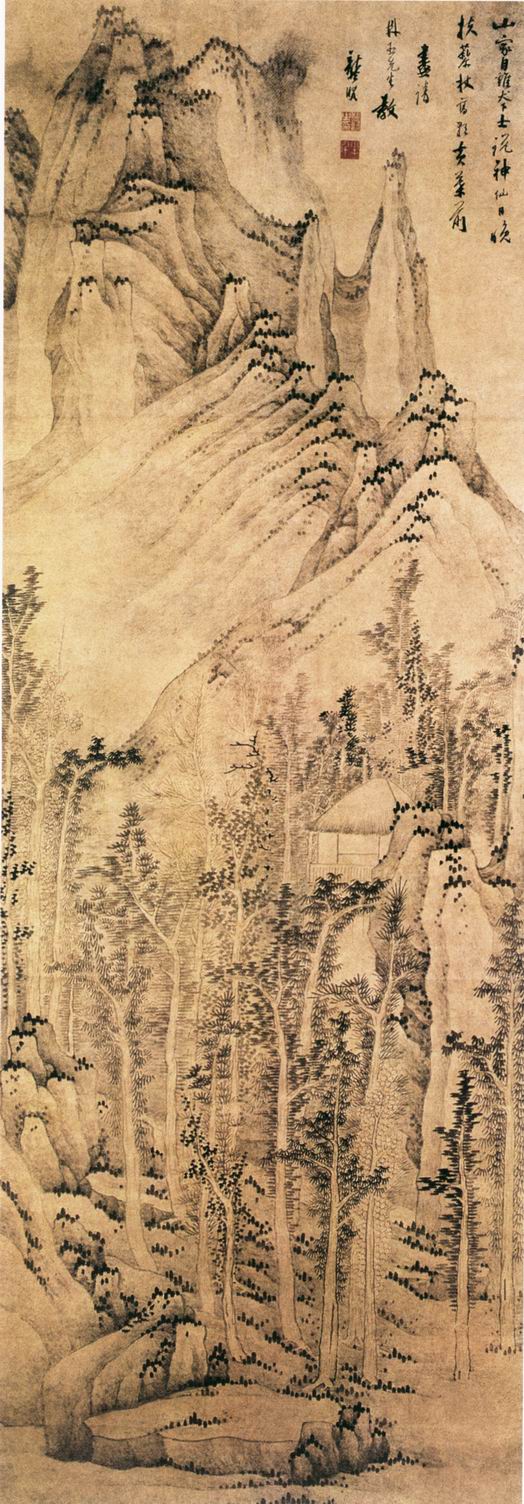 清代山水画图片大全曝光,清代山水画真迹图片