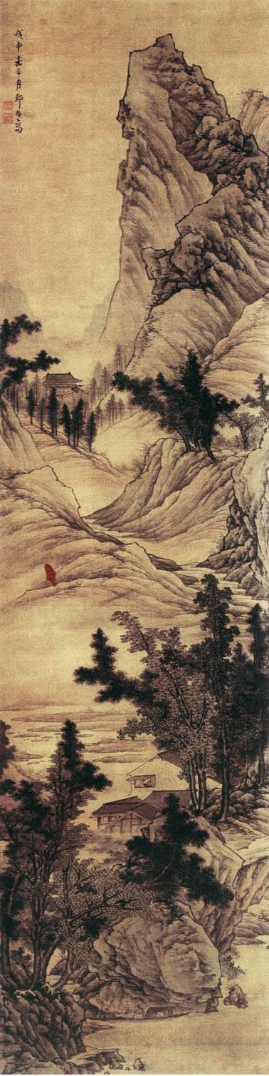 清代山水画图片大全曝光,清代山水画真迹图片