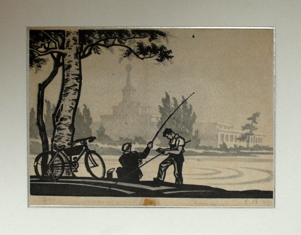 李桦绘制版画插图,李桦版画